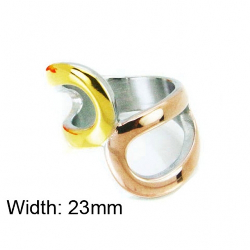 Wholesale Stainless Steel 316L Multi-Color Rings NO.#BC15R1358HJT