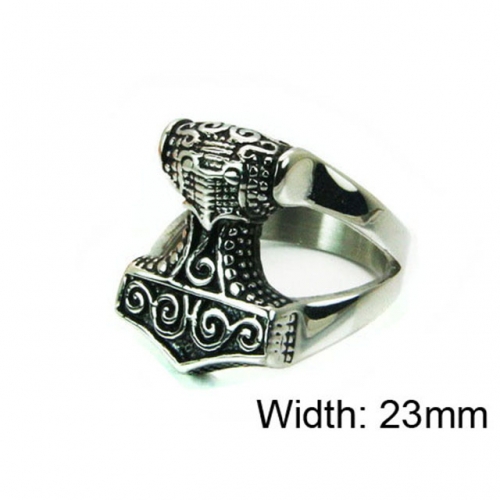 Wholesale Stainless Steel 316L Religion Rings NO.#BC22R0573HIX