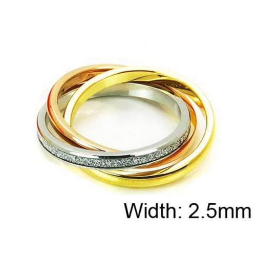 Wholesale Stainless Steel 316L Stack Ring Set NO.#BC14R0438OLE