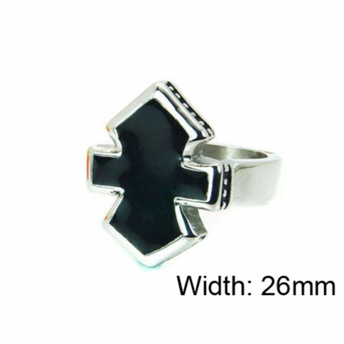 Wholesale Stainless Steel 316L Religion Rings NO.#BC22R0995H2W