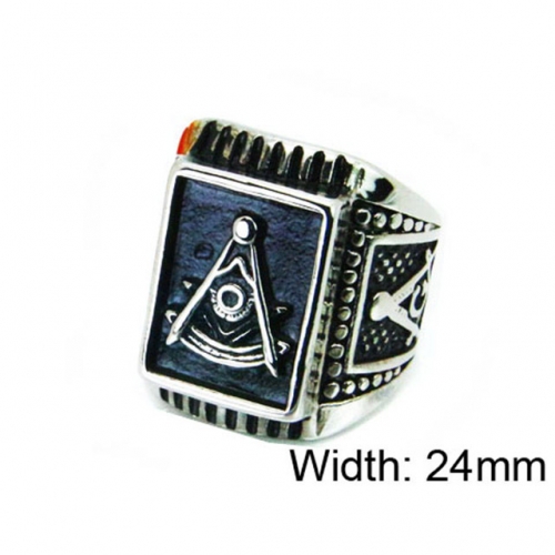 Wholesale Stainless Steel 316L Religion Rings NO.#BC15R1351HZL