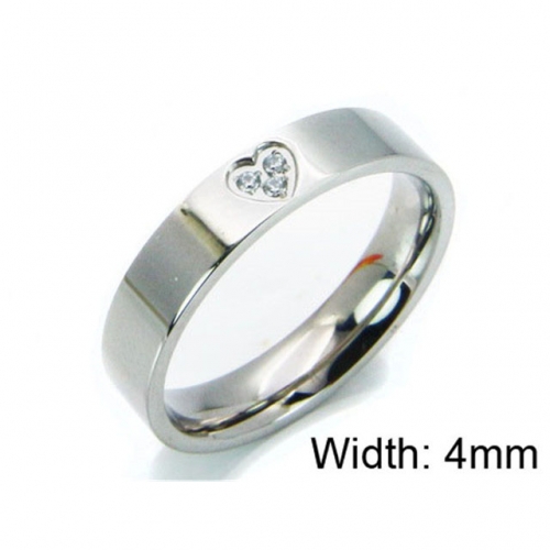 Wholesale Stainless Steel 316L Lover Rings NO.#BC06R0305KL