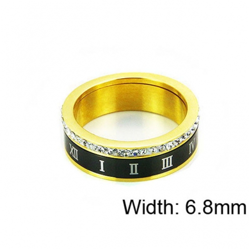 Wholesale Stainless Steel 316L Font Rings NO.#BC14R0418HHA