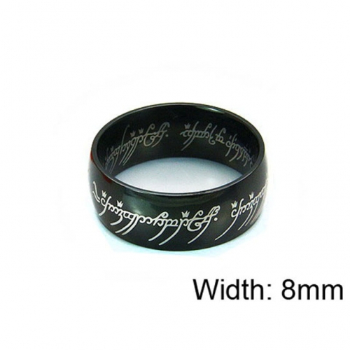 Wholesale Stainless Steel 316L Font Rings NO.#BC14R0414NV