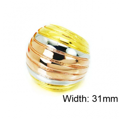 Wholesale Stainless Steel 316L Multi-Color Rings NO.#BC15R1370HJD