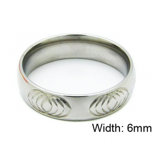 Wholesale Stainless Steel 316L Rings Simple NO.#BC06R0204I5