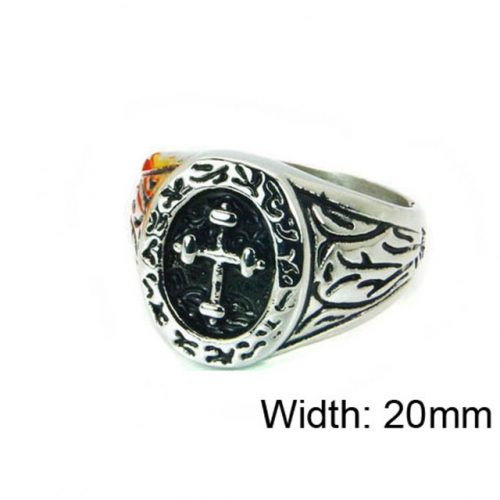 Wholesale Stainless Steel 316L Religion Rings NO.#BC22R0914H2U