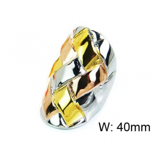 Wholesale Stainless Steel 316L Multi-Color Rings NO.#BC15R1338HJF