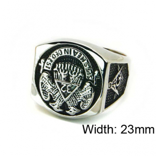 Wholesale Stainless Steel 316L Religion Rings NO.#BC22R1276HIR