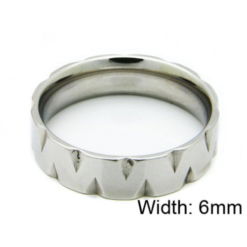 Wholesale Stainless Steel 316L Rings Simple NO.#BC06R0214I5