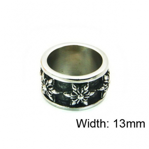Wholesale Stainless Steel 316L Font Rings NO.#BC22R1180HIT