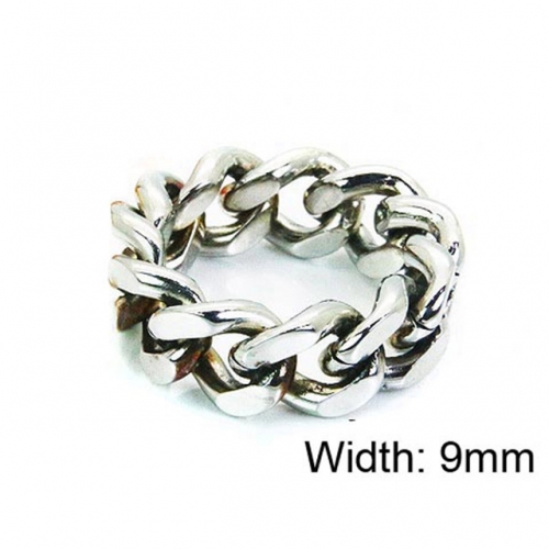 Wholesale Stainless Steel 316L Hollow Rings NO.#BC16R0408LE