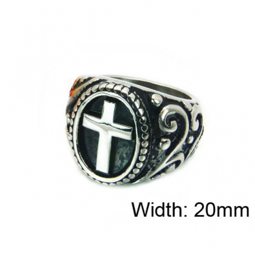 Wholesale Stainless Steel 316L Religion Rings NO.#BC22R0779H2Y