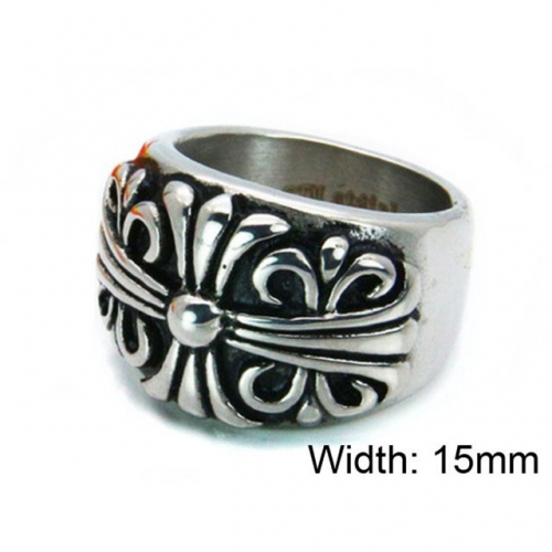 Wholesale Stainless Steel 316L Religion Rings NO.#BC22R0027HIF