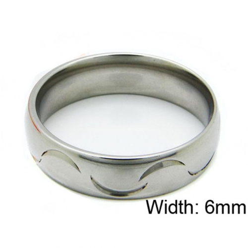 Wholesale Stainless Steel 316L Rings Simple NO.#BC06R0209I5