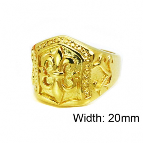 Wholesale Stainless Steel 316L Religion Rings NO.#BC15R1343HHS