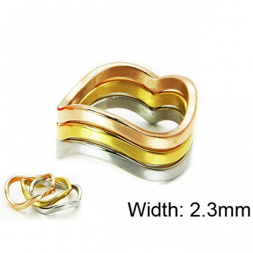 Wholesale Stainless Steel 316L Stack Ring Set NO.#BC16R0046HHX
