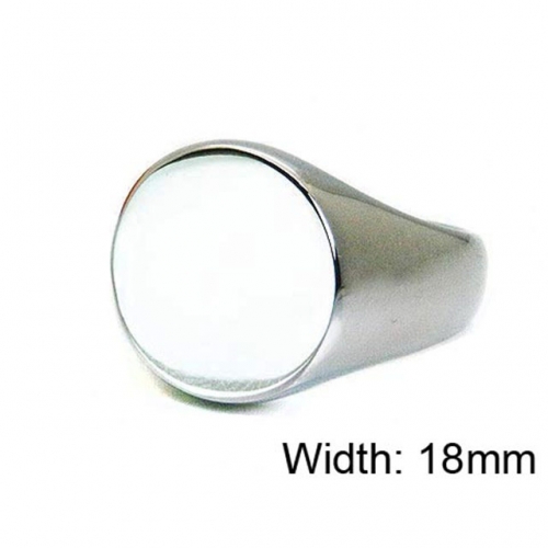 Wholesale Stainless Steel 316L Rings Simple NO.#BC17R0210OE