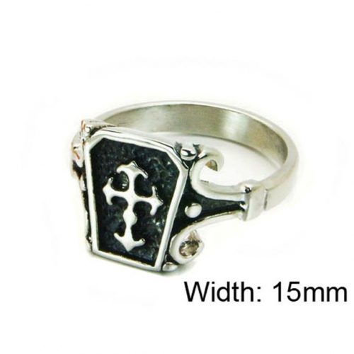 Wholesale Stainless Steel 316L Religion Rings NO.#BC22R1312HHS