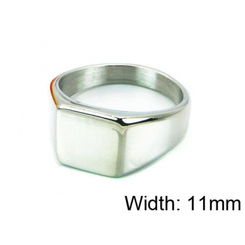 Wholesale Stainless Steel 316L Rings Simple NO.#BC15R1105HDD