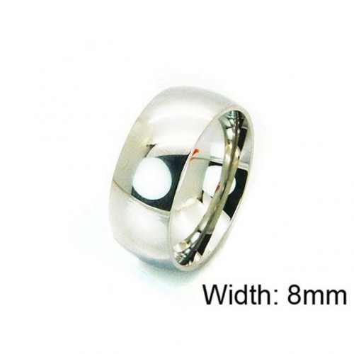 Wholesale Stainless Steel 316L Rings Simple NO.#BC05R0113JLE