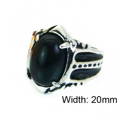 Wholesale Stainless Steel 316L Skull Rings NO.#BC22R1248HJC