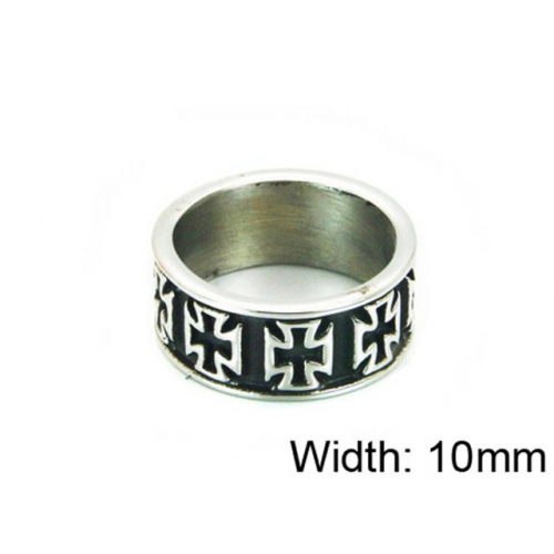 Wholesale Stainless Steel 316L Religion Rings NO.#BC22R0983H2C