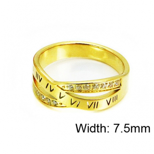 Wholesale Stainless Steel 316L Font Rings NO.#BC14R0512HXX