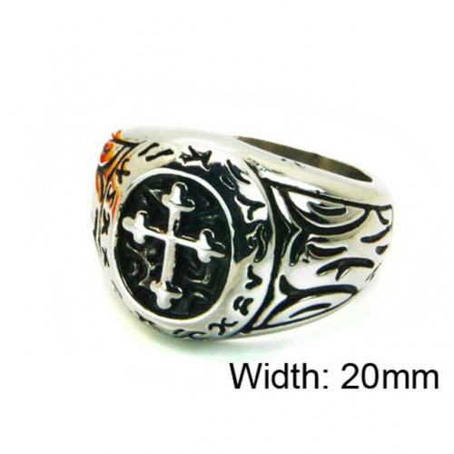 Wholesale Stainless Steel 316L Religion Rings NO.#BC22R1311HIS