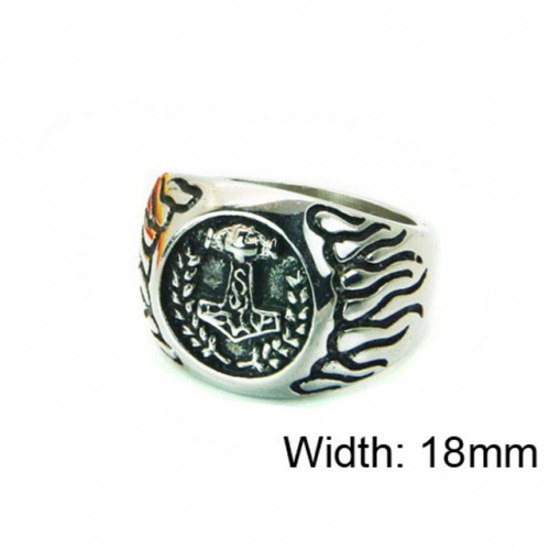 Wholesale Stainless Steel 316L Religion Rings NO.#BC22R0845H2V