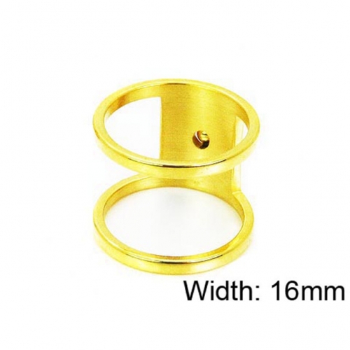 Wholesale Stainless Steel 316L Hollow Rings NO.#BC16R0376MR
