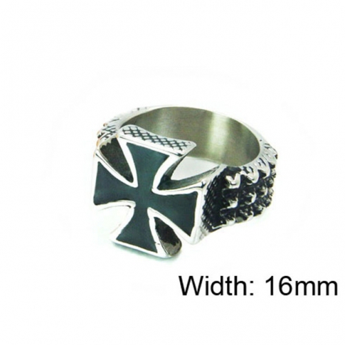 Wholesale Stainless Steel 316L Religion Rings NO.#BC22R0996H2Y