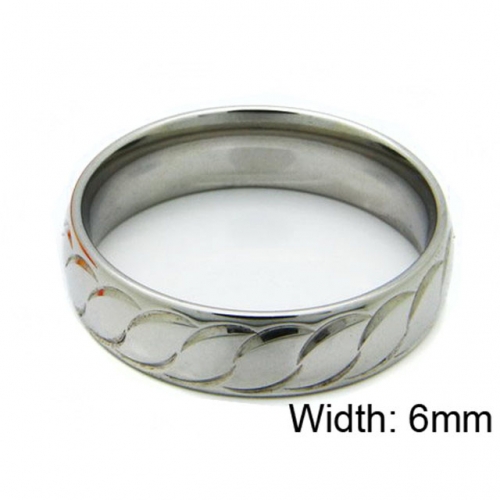 Wholesale Stainless Steel 316L Rings Simple NO.#BC06R0210I5