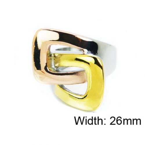 Wholesale Stainless Steel 316L Multi-Color Rings NO.#BC15R1331HJU