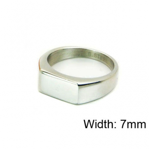 Wholesale Stainless Steel 316L Rings Simple NO.#BC22R1202HIC