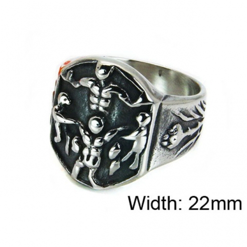 Wholesale Stainless Steel 316L Religion Rings NO.#BC22R0052HIB