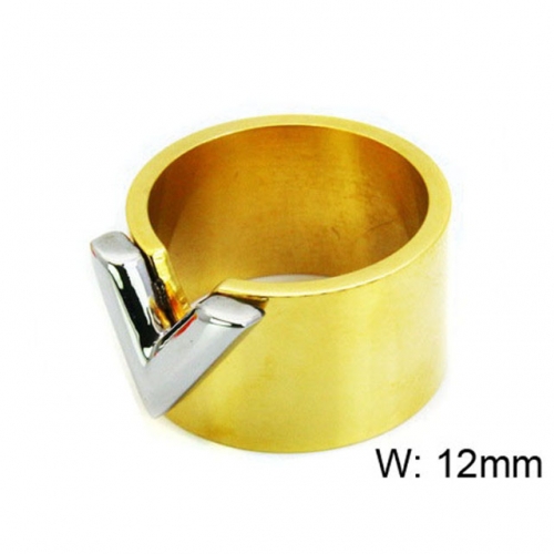 Wholesale Stainless Steel 316L Font Rings NO.#BC64R0045HIZ