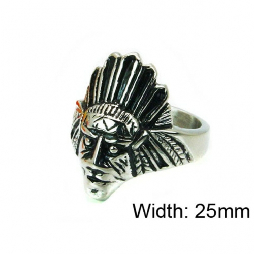 Wholesale Stainless Steel 316L Religion Rings NO.#BC22R0574HIX