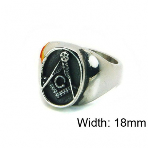 Wholesale Stainless Steel 316L Religion Rings NO.#BC22R0832HIF