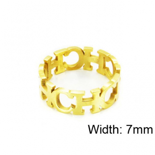 Wholesale Stainless Steel 316L Font Rings NO.#BC64R0209HHG