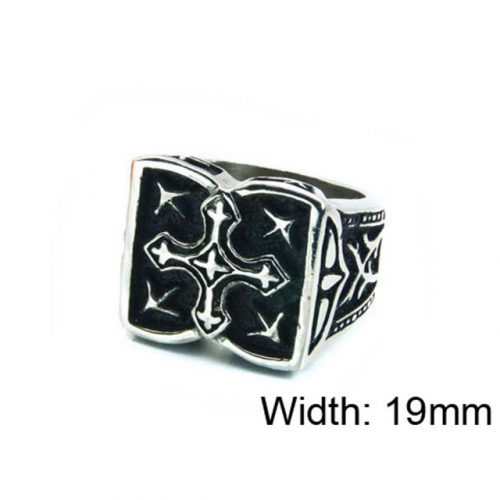 Wholesale Stainless Steel 316L Religion Rings NO.#BC22R1001HIW