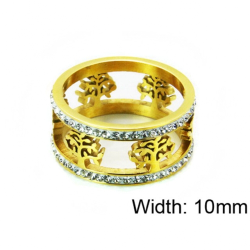 Wholesale Stainless Steel 316L Small CZ Rings NO.#BC14R0317HIA