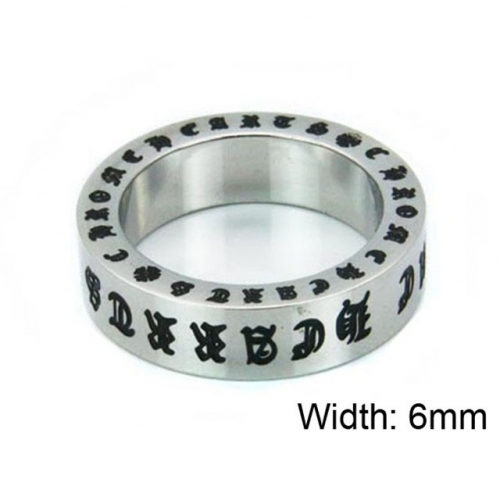 Wholesale Stainless Steel 316L Font Rings NO.#BC22R0040HIA