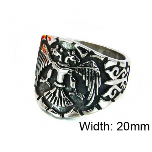 Wholesale Stainless Steel 316L Religion Rings NO.#BC22R0048HIA