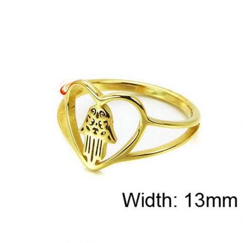 Wholesale Stainless Steel 316L Religion Rings NO.#BC14R0380NL