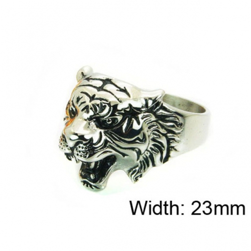 Wholesale Stainless Steel 316L Animal Shape Rings NO.#BC22R0698H2W