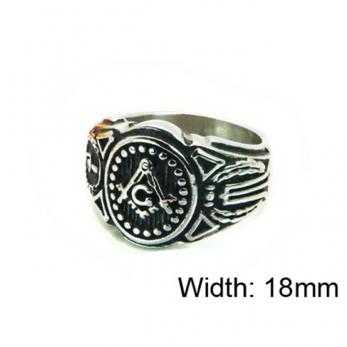 Wholesale Stainless Steel 316L Religion Rings NO.#BC22R0834H2Y