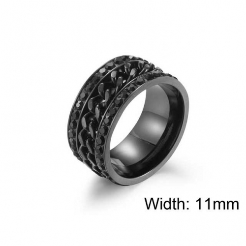 Wholesale Stainless Steel 316L Small CZ Rings NO.#SJ12R0050HJL