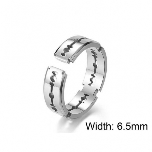 BC Wholesale Stainless Steel 316L Classic Simple Rings SJ12R0068HHE