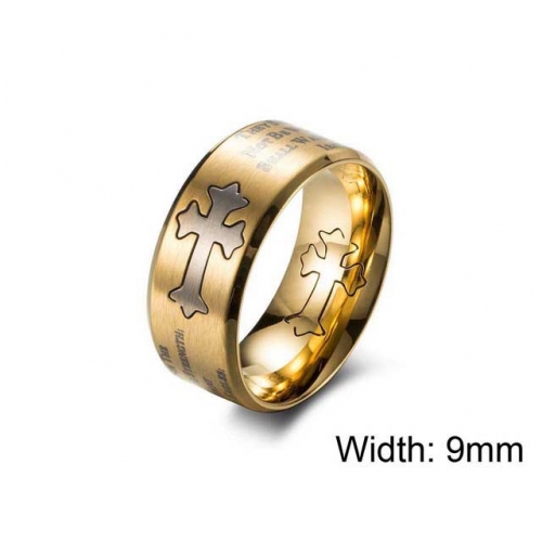 BC Wholesale Stainless Steel 316L Religion Rings NO.#SJ12R0021HHC